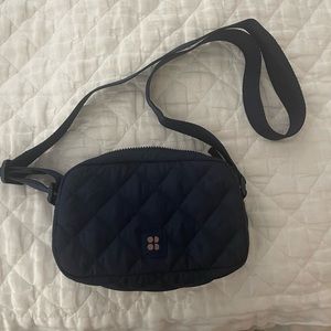 Sweatty Betty Navy Quilted Bag